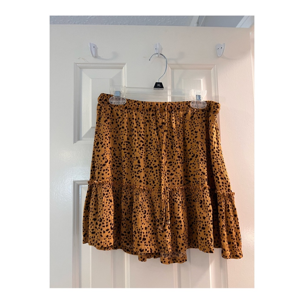 Adorable Flowy Mini Skirt